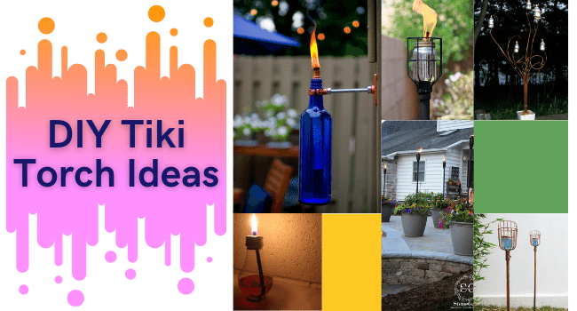 19 Amazing DIY Tiki Torches to Lighten up your Surrounding