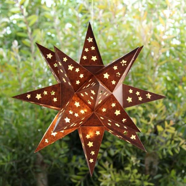 DIY Paper Star Lantern