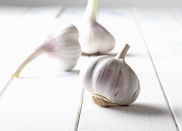 garlic bulb on tabletop